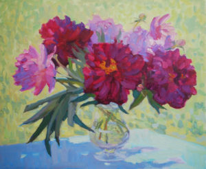 Red Peonies artwork