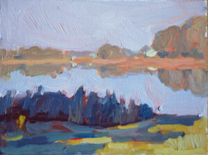 small oil painting