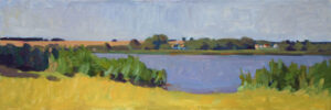 Original landscape oil painting impressionist colorist art