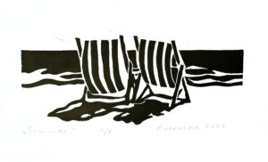 Summer - Original Linocut Print