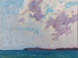 Seascape original oil painting