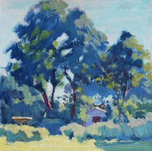 Palmeira Square Landscape original oil painting