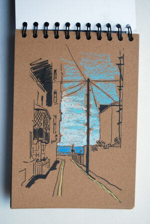 original drawing on paper